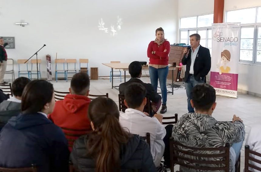 El Senado Juvenil presentó su propuesta en Nogoyá