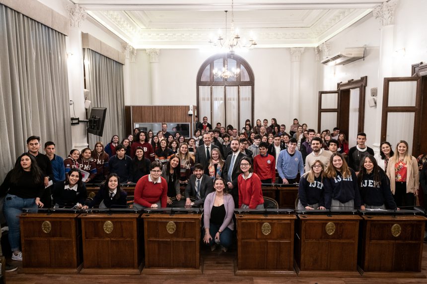 Comenzó la etapa departamental del Senado Juvenil