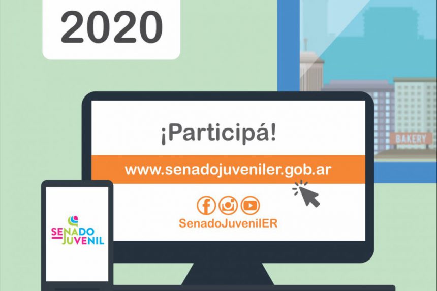 Se encuentran abiertas las inscripciones para participar del Senado Juvenil