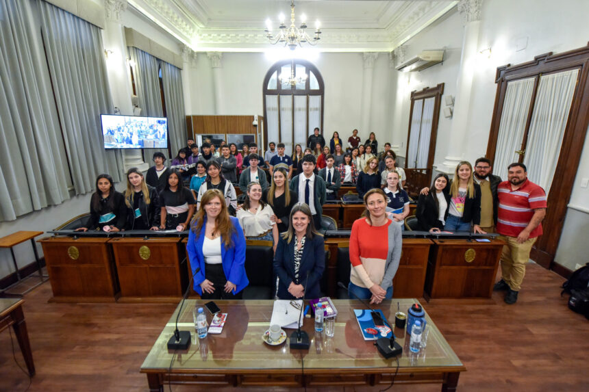 Senado Juvenil: Villaguay defendió sus proyectos