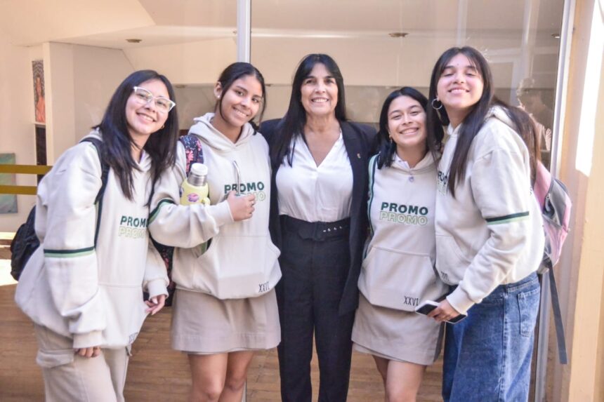 La vicegobernadora presentó el Senado Juvenil en Concordia