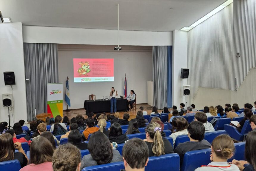Se realizó la primera charla informativa del Senado Juvenil 2026